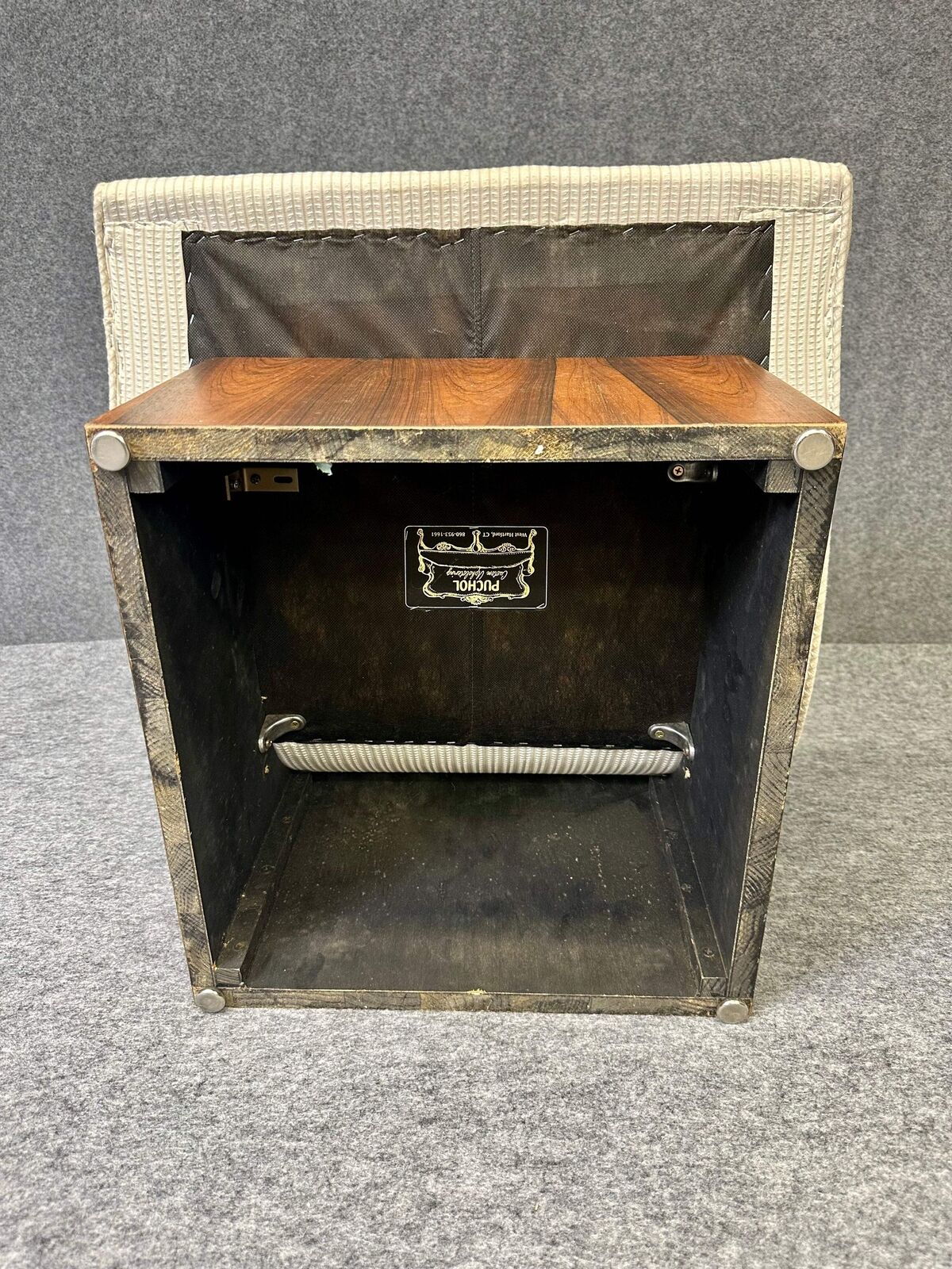 Milo Baughman Rosewood Base Scoop Chair