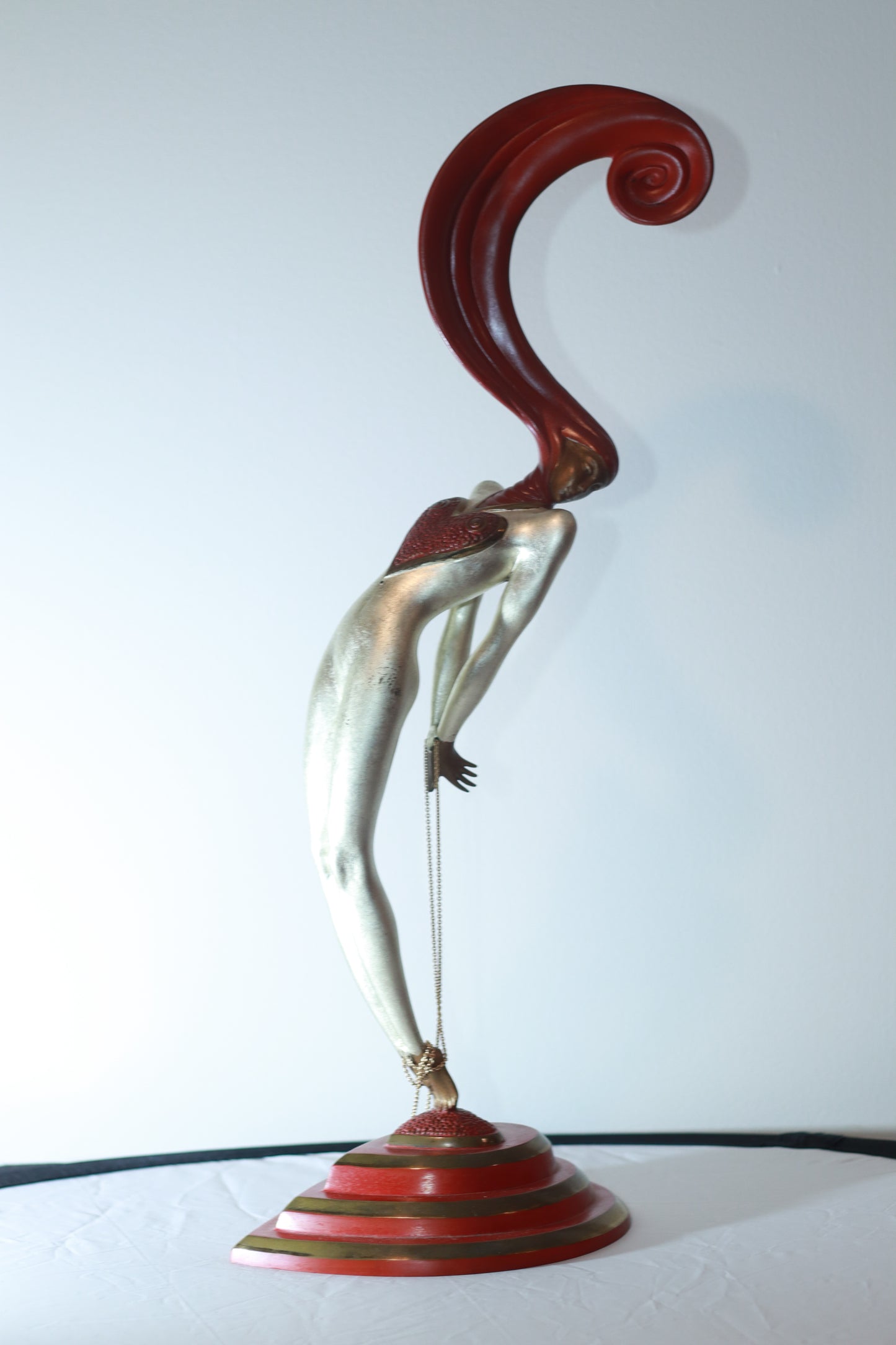 ERTE L'Amour - Bronze Sculpture