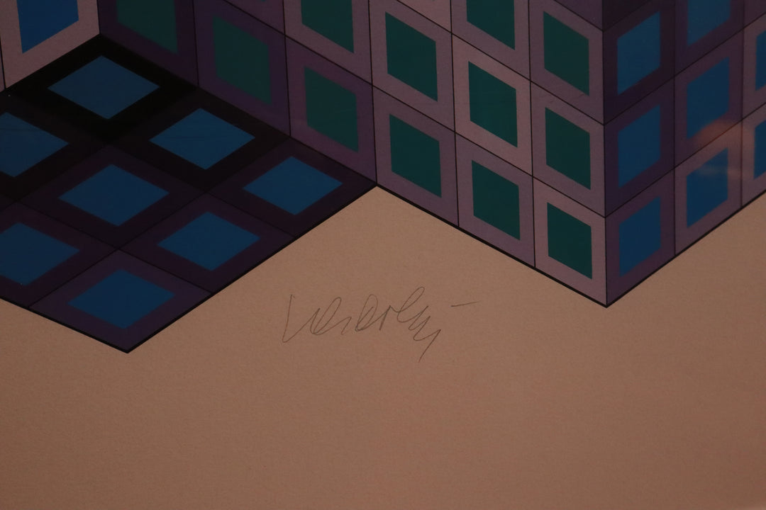 ART-123 Sinvilag, 1988 - Victor Vasarely