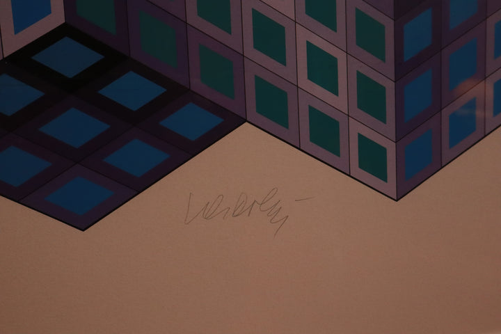 ART-123 Sinvilag, 1988 - Victor Vasarely