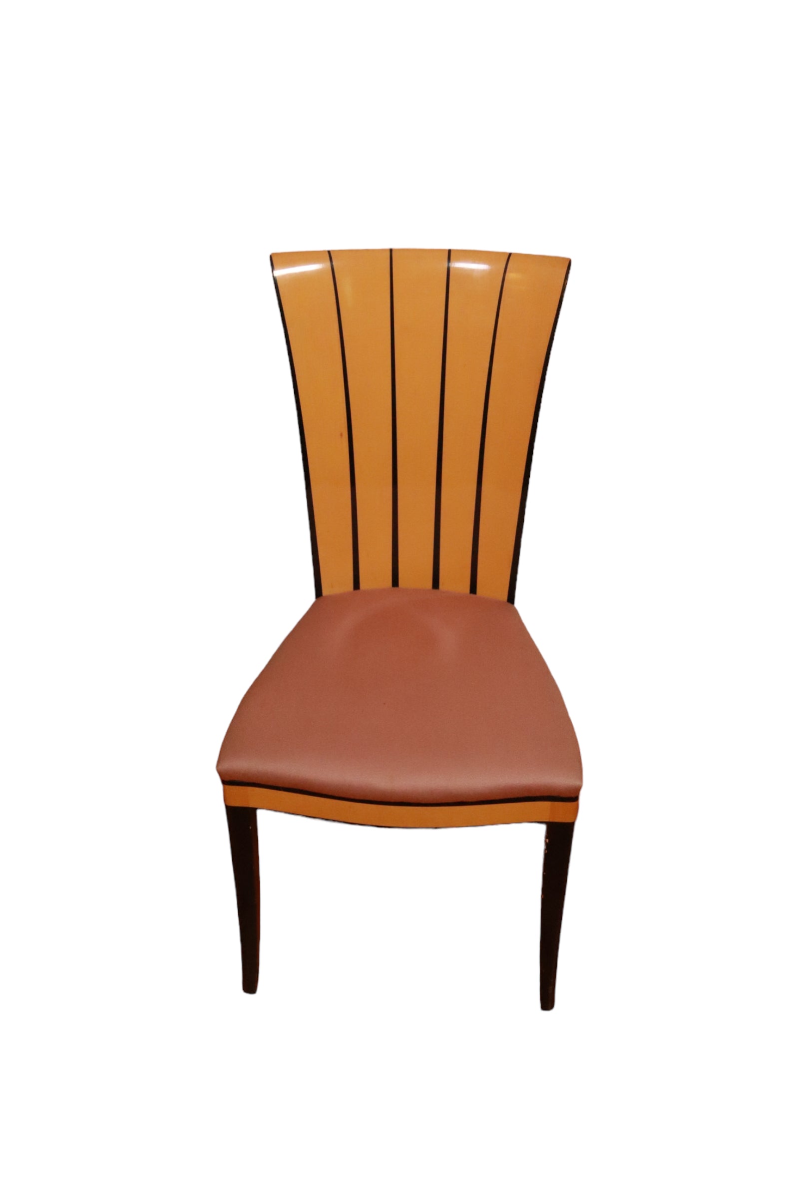 Eliel Saarinen Cranbrook Design Pair of Wood Dining Chairs