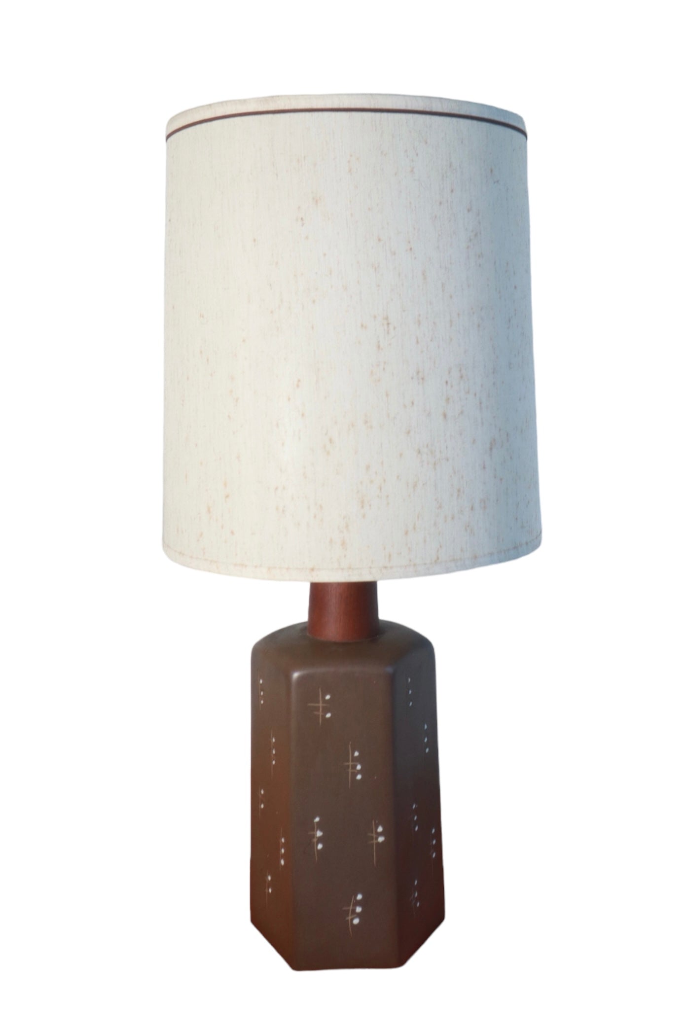 Jane & Gordon Martz, Table Lamp, Ceramic, Wood, Marshall Studios, 1960s
