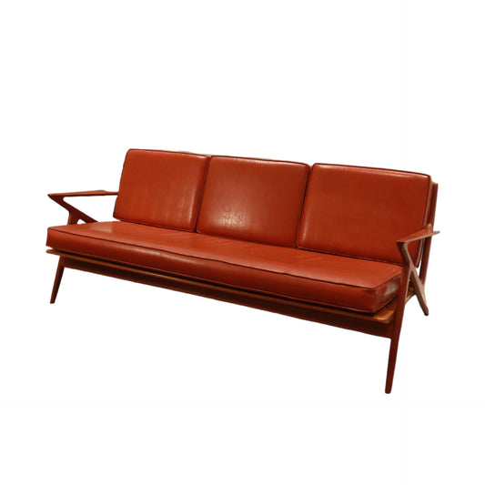 #48  Authentic Z Sofa By Designer Poul Jensen for Retailer Selig With Authentication.