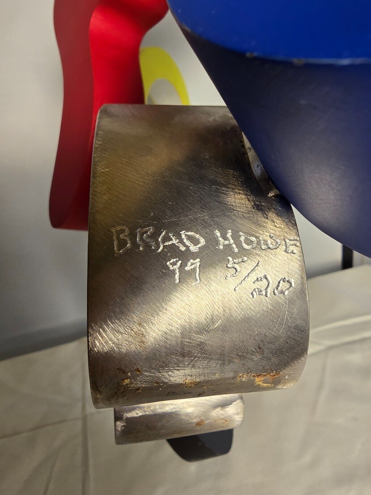 # 72 Brad Howe "Atlas Melody" Sculpture - Modern Metal