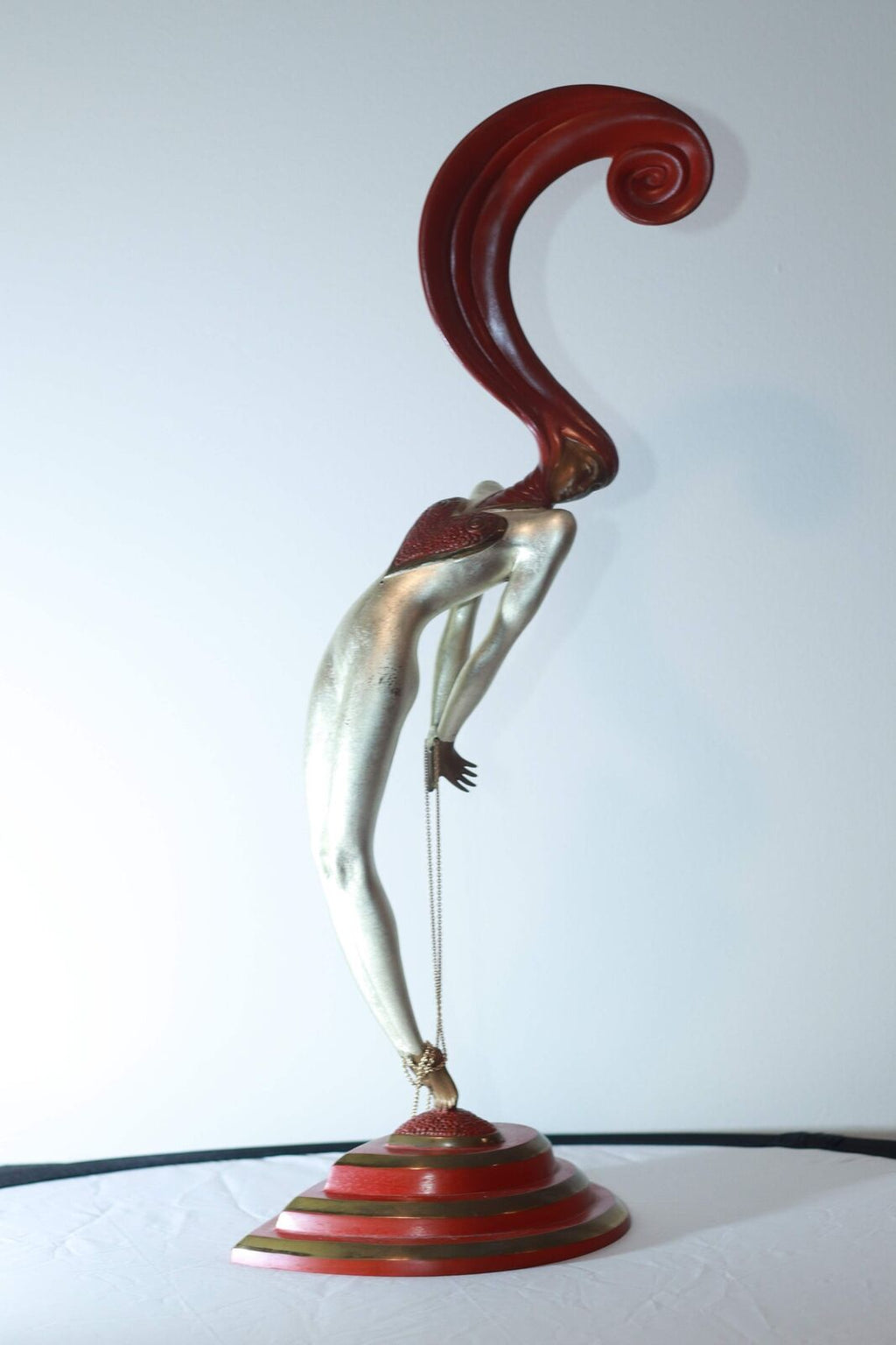 ERTE L'Amour - Bronze Sculpture