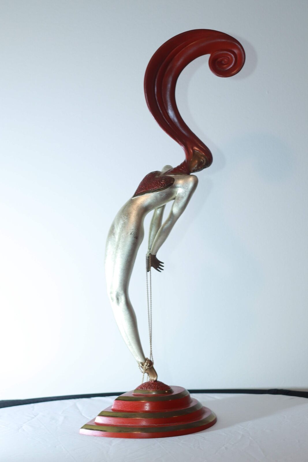 ERTE L'Amour - Bronze Sculpture