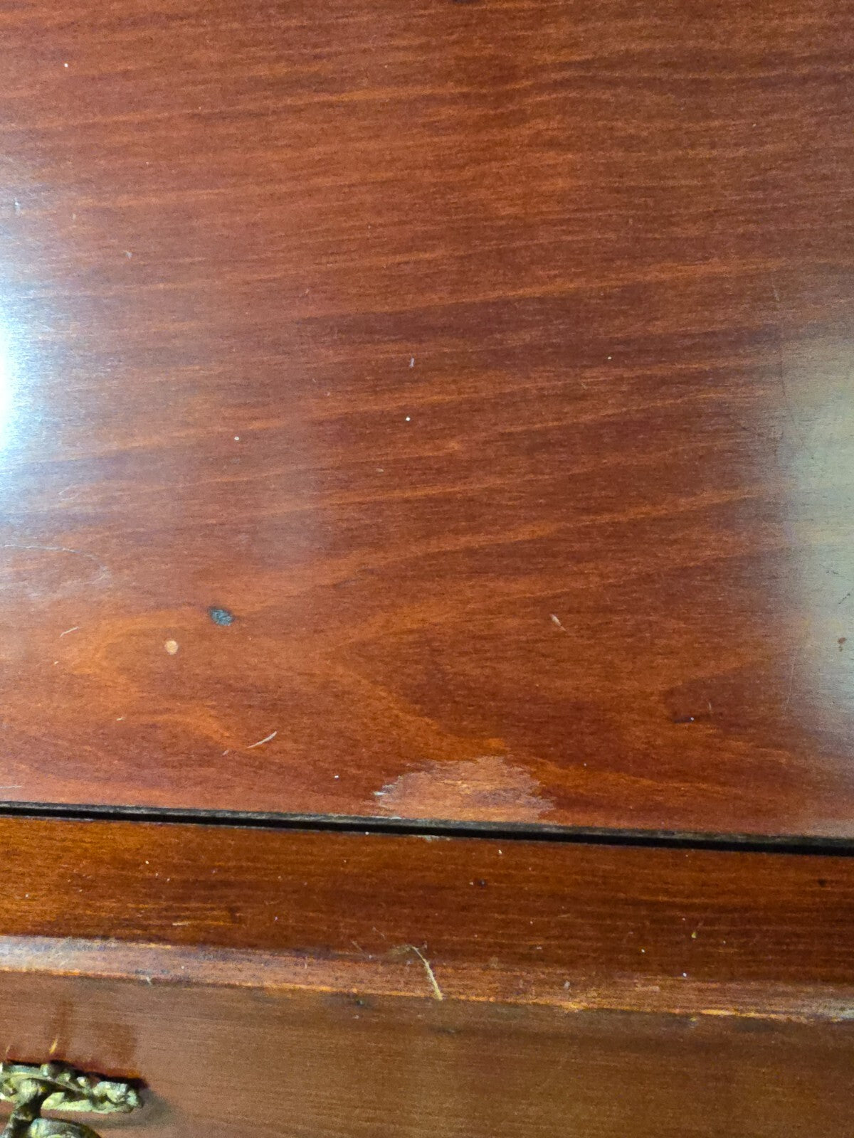 Antique Bed .  Burr Folding Bed, Patented in 1868 by Sanford S. Burr. Full size.