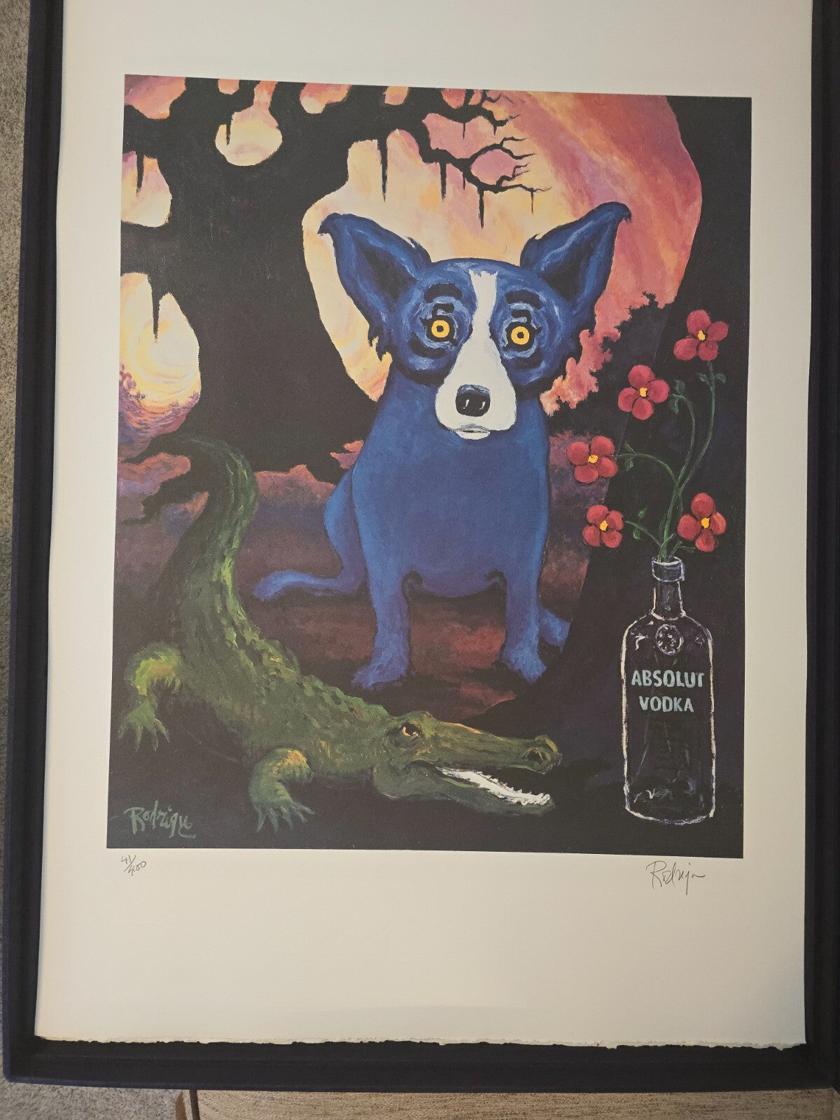 Absolut Vodka, Statehood Portfolio of 51 Signed Lithographs with Signed Book.