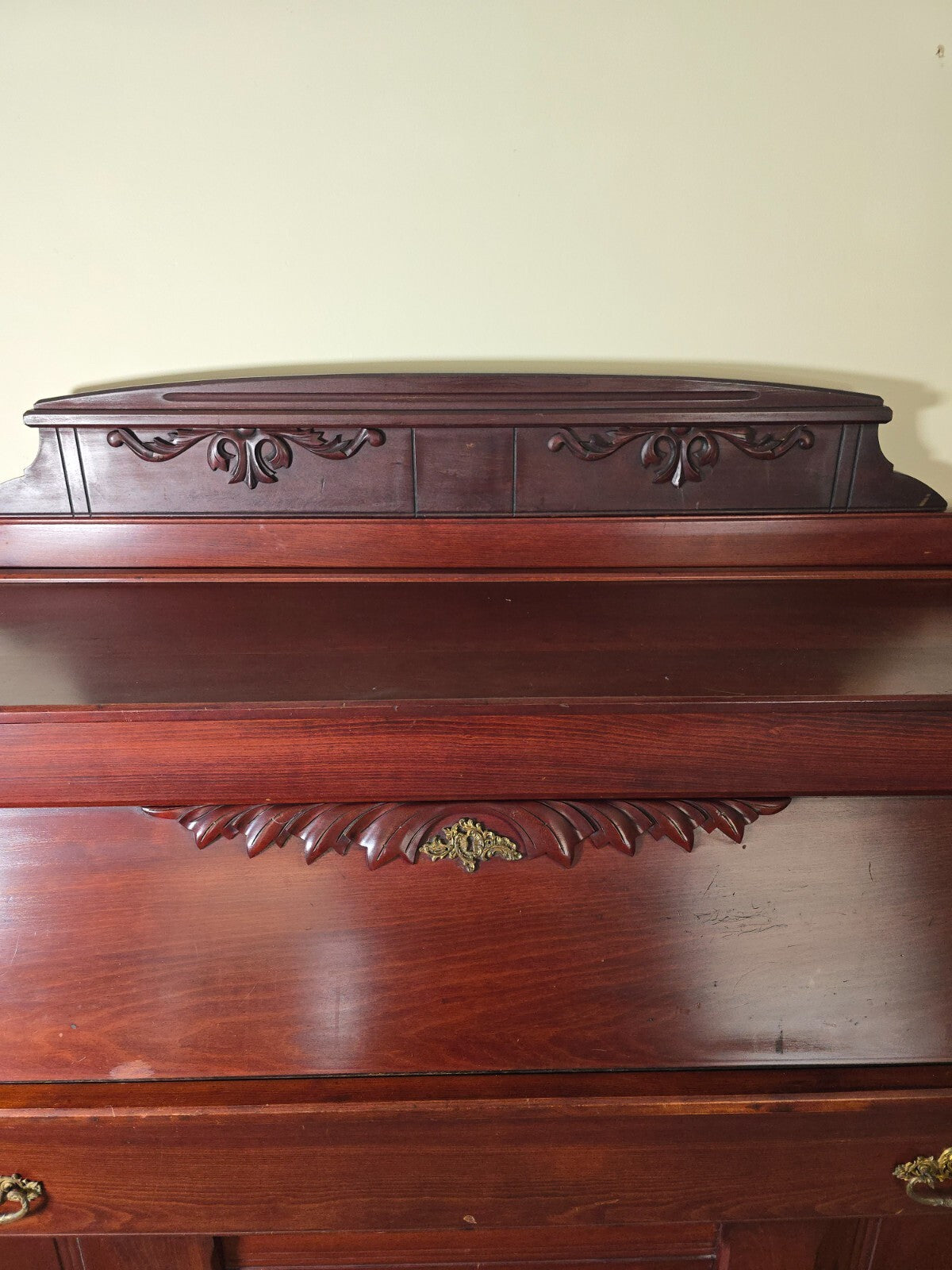 Antique Bed .  Burr Folding Bed, Patented in 1868 by Sanford S. Burr. Full size.