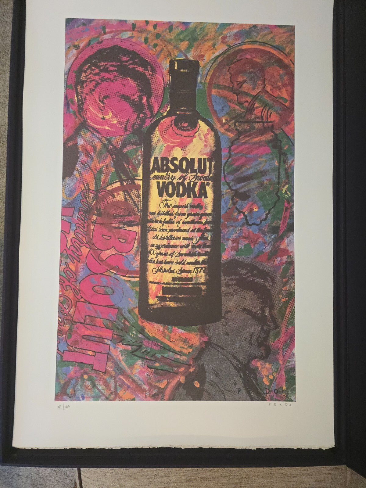 Absolut Vodka, Statehood Portfolio of 51 Signed Lithographs with Signed Book.