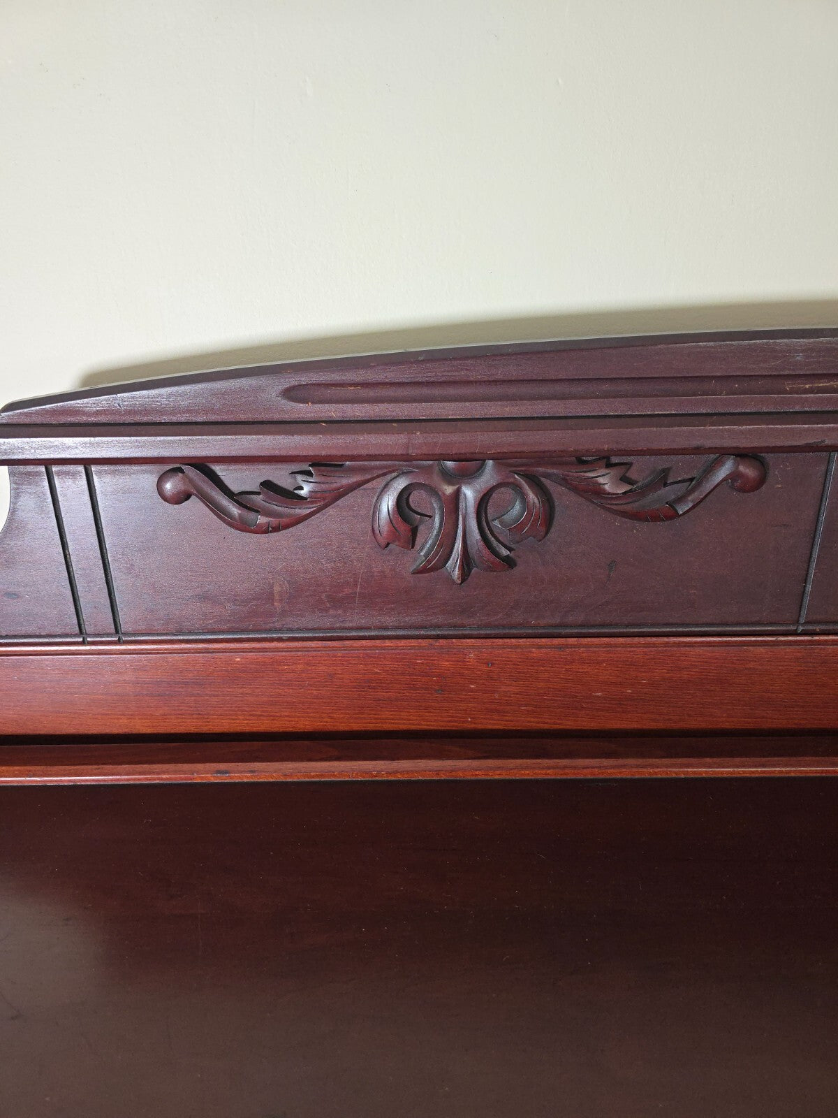 Antique Bed .  Burr Folding Bed, Patented in 1868 by Sanford S. Burr. Full size.