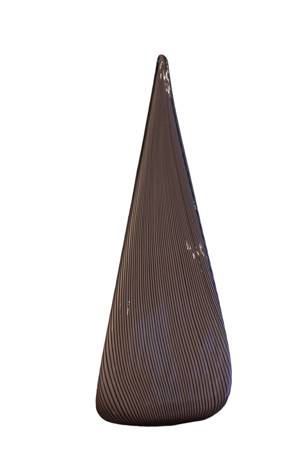 Murano Lino Tagliapietra Art Glass Pyramid Lamp