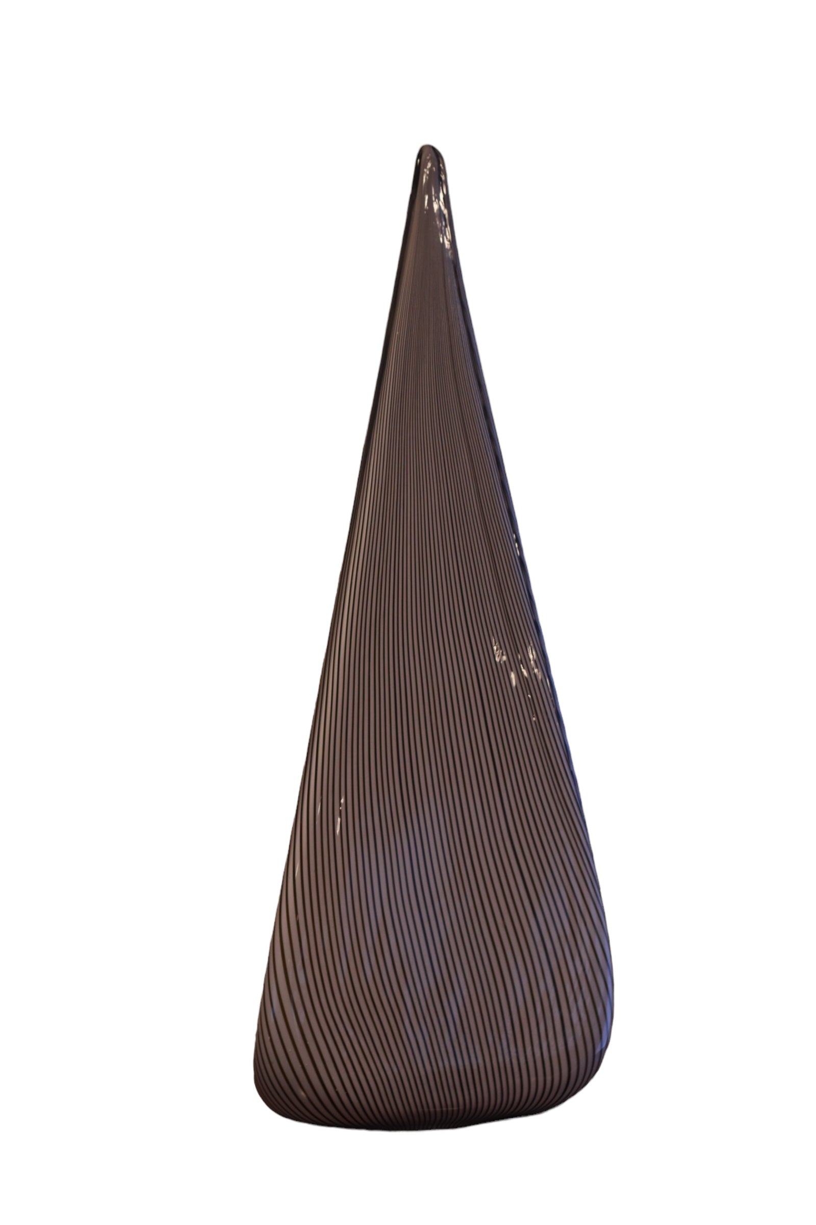 Murano Lino Tagliapietra Art Glass Pyramid Lamp