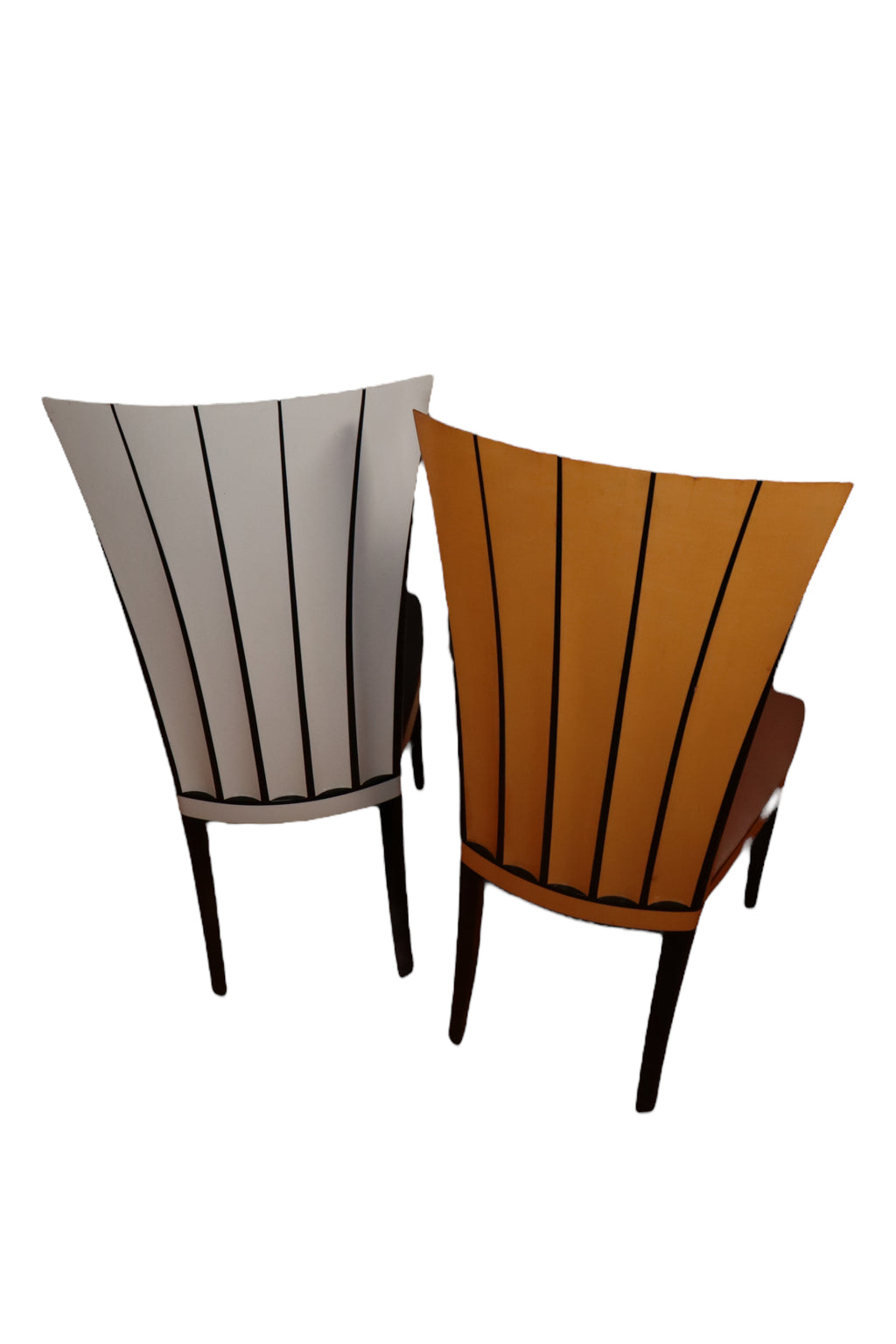 Eliel Saarinen Cranbrook Design Pair of Wood Dining Chairs