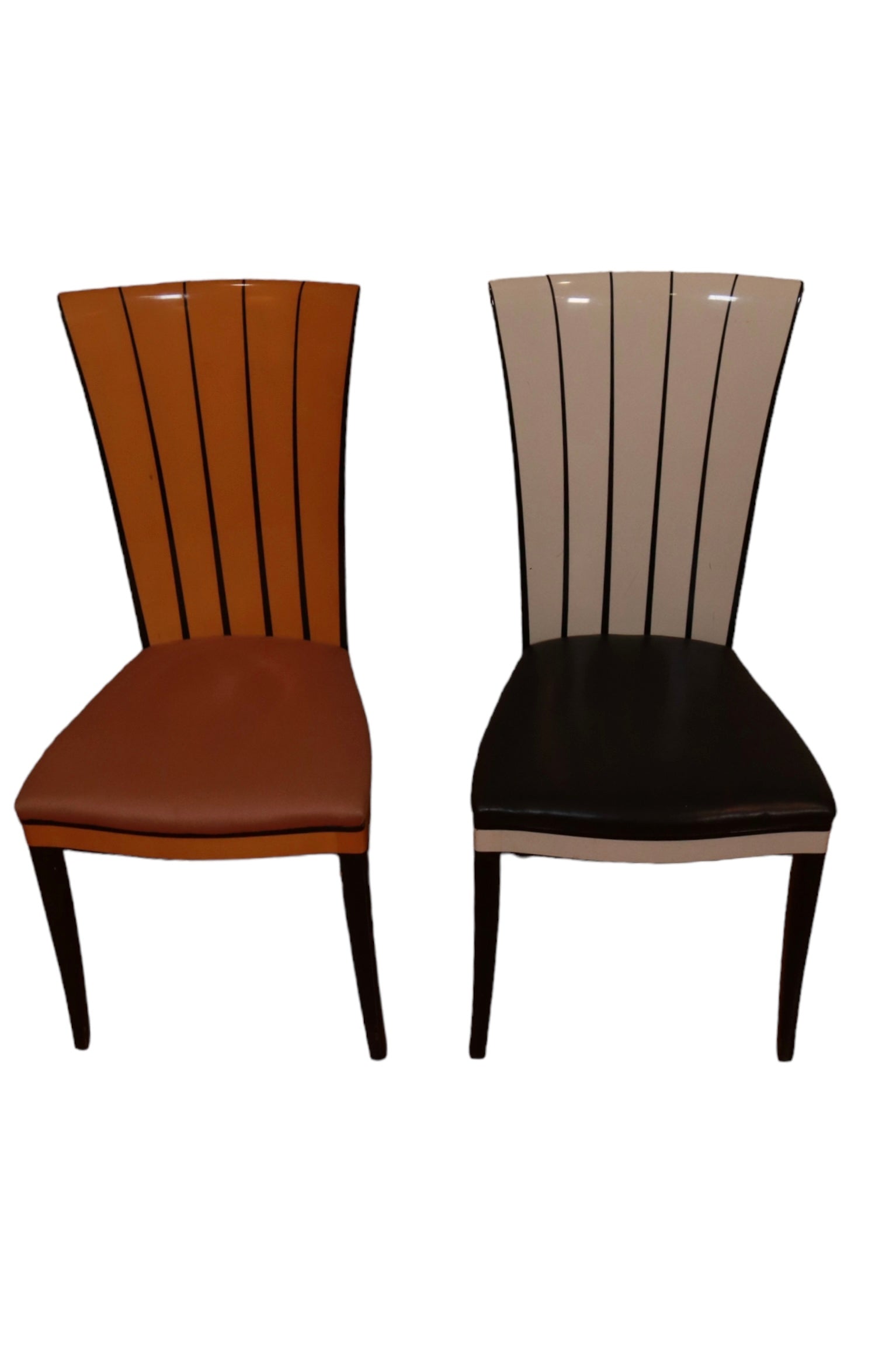 Eliel Saarinen Cranbrook Design Pair of Wood Dining Chairs