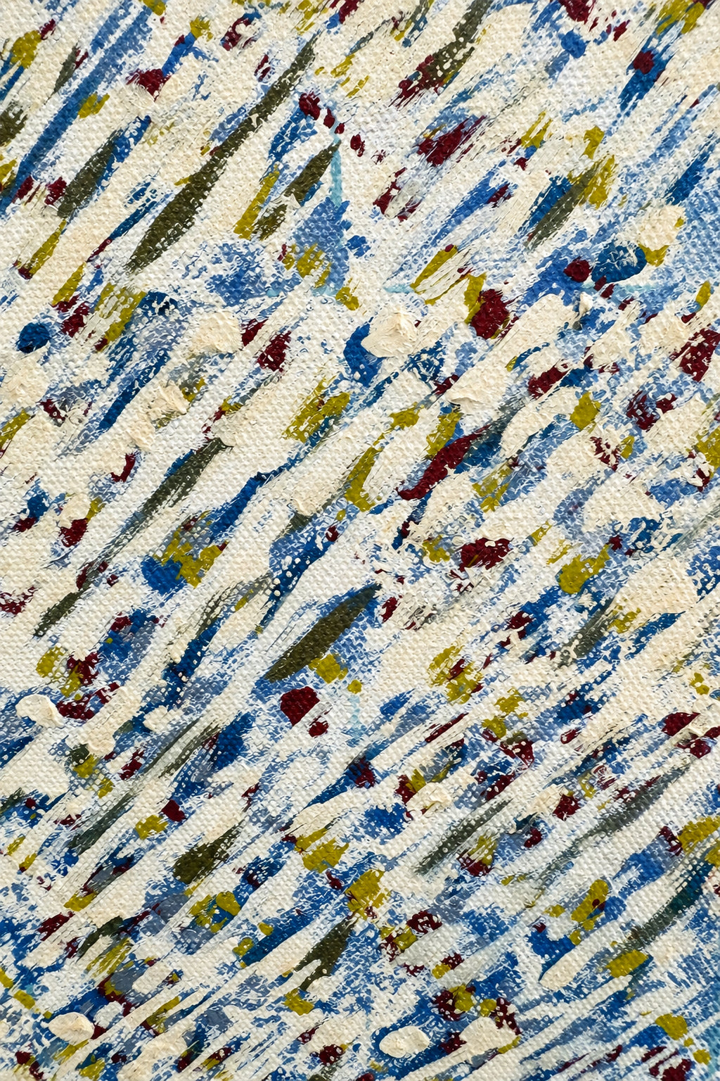 ART-153 Todd Boppel — "Seely" Original Oil &amp; Aluminum Pigment on Canvas, 1977, 72 × 36 in.