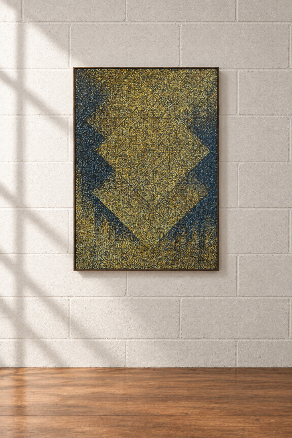 ART-155 Todd Boppel — Untitled Original Oil on Canvas, 42 × 57 in.