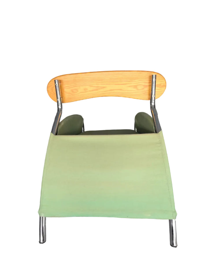 FUR-017 Massimo Iosa Ghini — "Numero Uno" Lounge Chair for Moroso, Dynamic Collection, Italian Postmodern / Memphis, c.1986