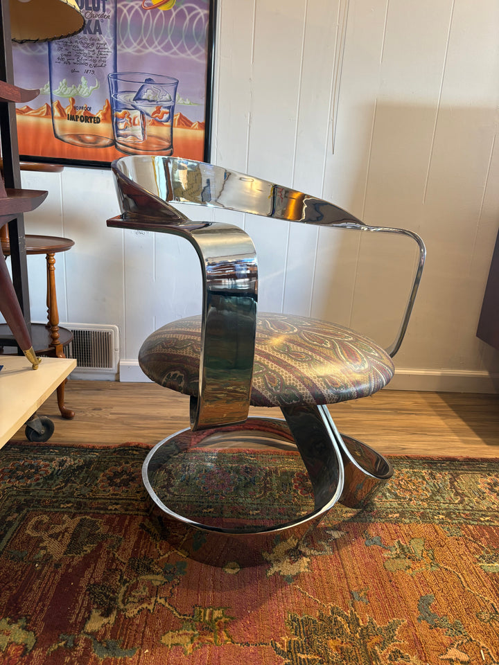 FUR-178 Carlos Ojínaga Erill — "Cinta" Arm Chair, Spanish Mid-Century