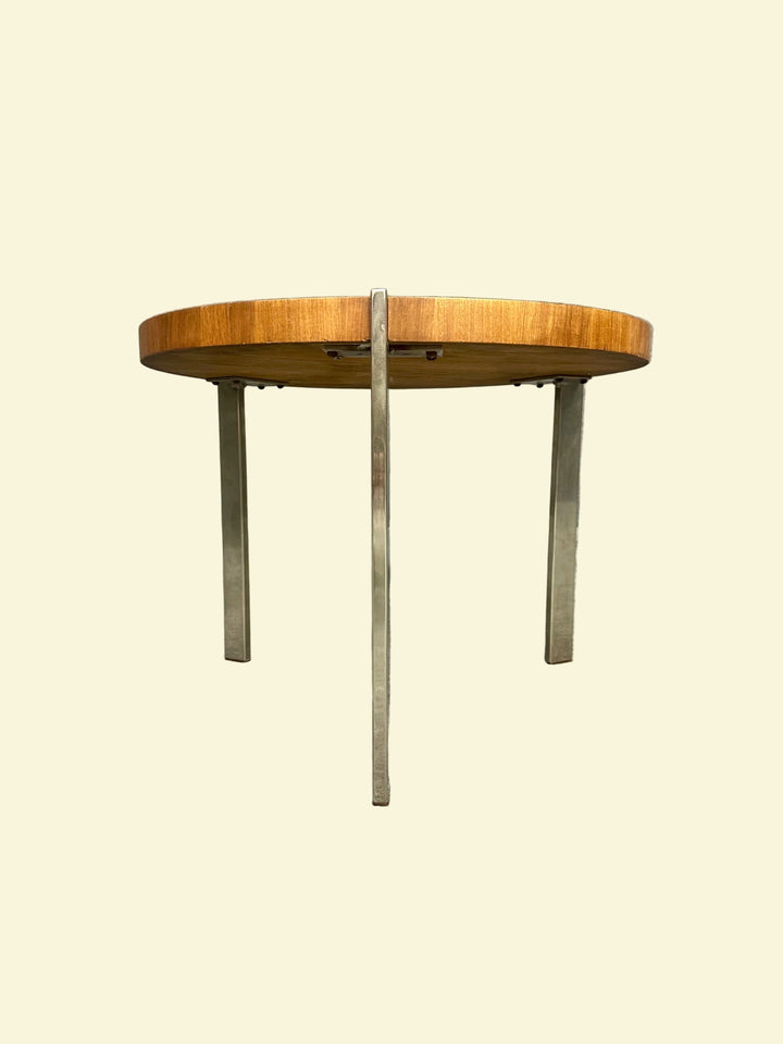 FUR-152 Lane Small Wooden and Metal Side Table