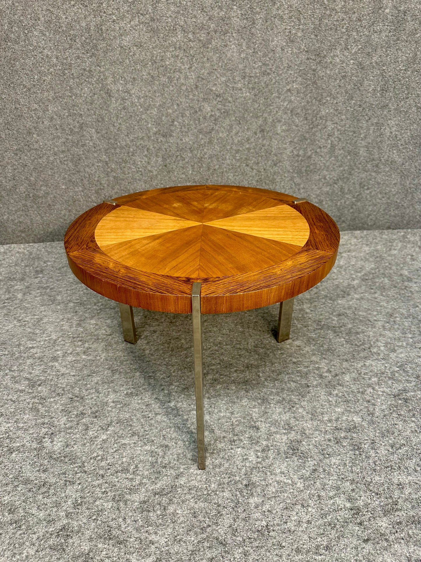 Lane Small Wooden and Metal Side Table