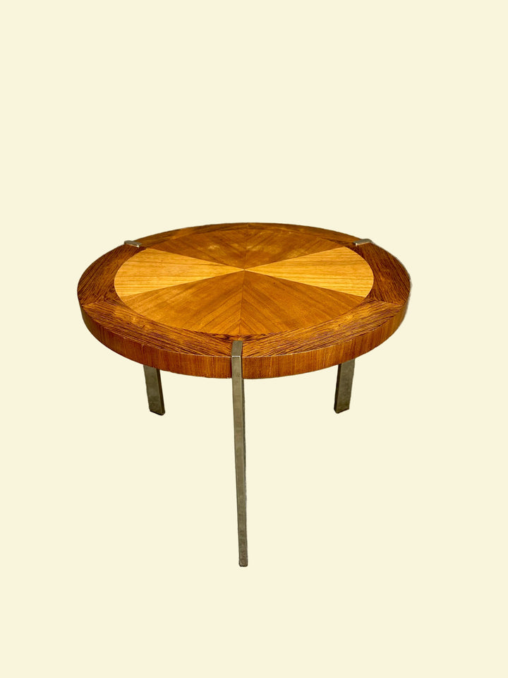 FUR-152 Lane Small Wooden and Metal Side Table