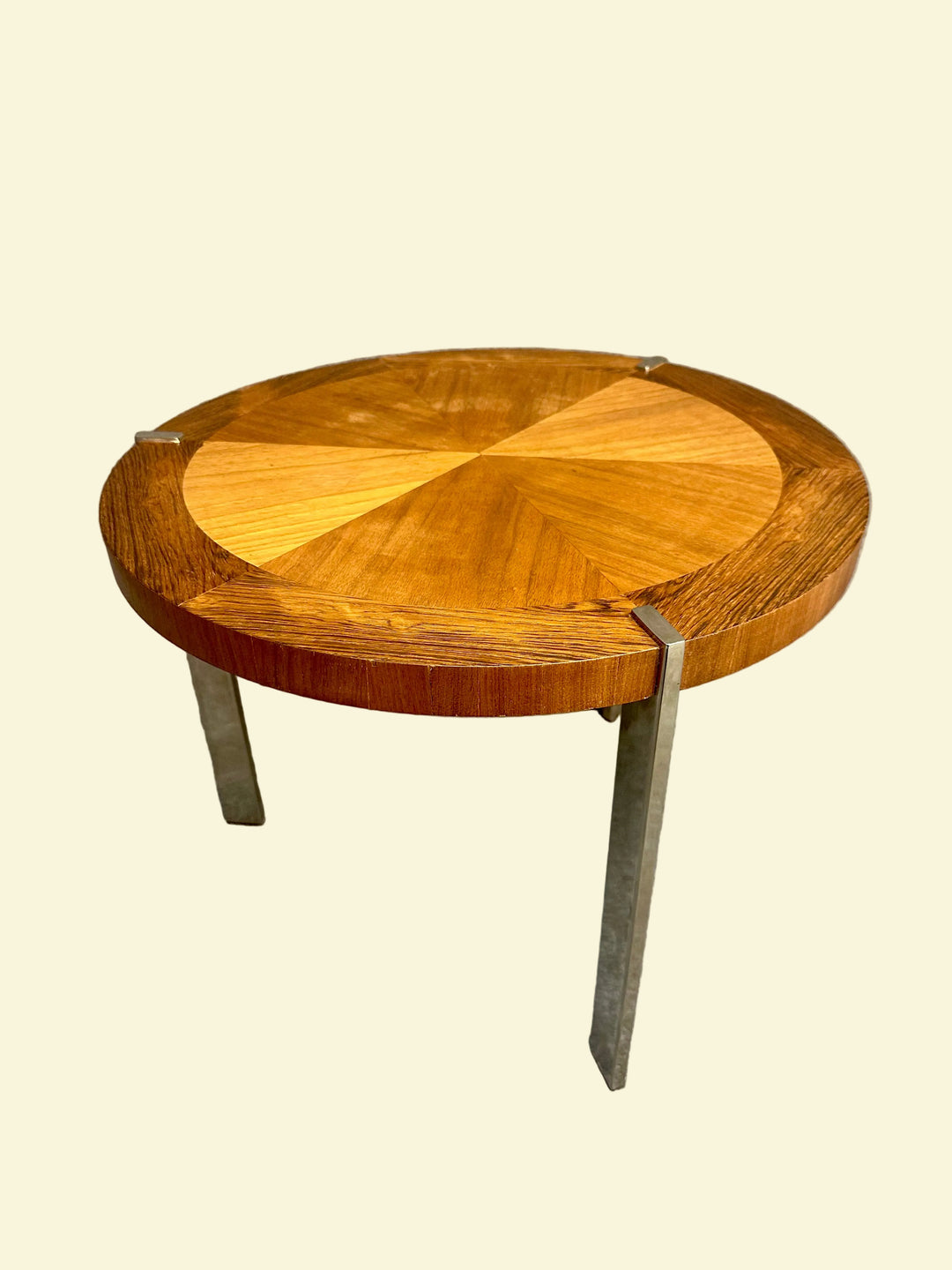 FUR-152 Lane Small Wooden and Metal Side Table