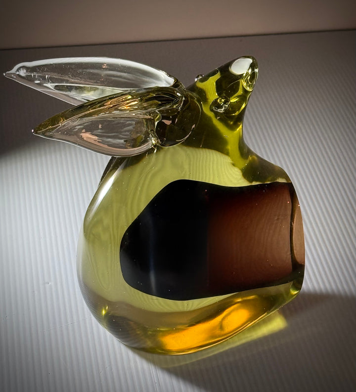MCM-021 Antonio Da Ros (Attributed) — Murano Blown Glass Rabbit, Cenedese, Unsigned, Italian Art Glass, c.1960s–70s
