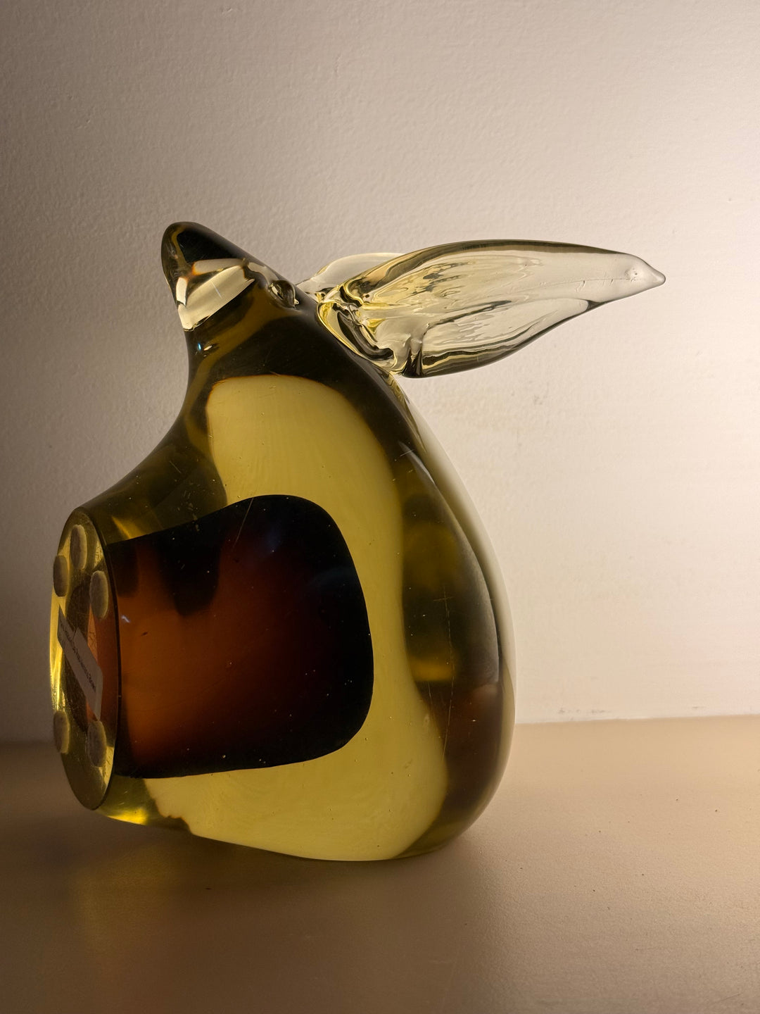 MCM-021 Antonio Da Ros (Attributed) — Murano Blown Glass Rabbit, Cenedese, Unsigned, Italian Art Glass, c.1960s–70s