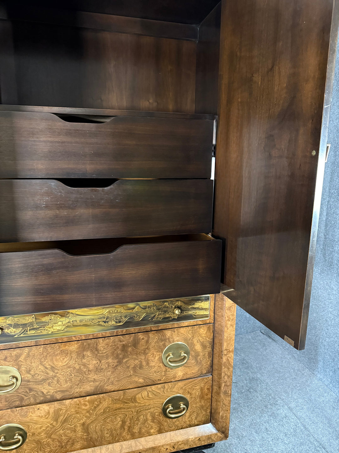 FUR-143 Bernhard Rohne for Mastercraft Armoire