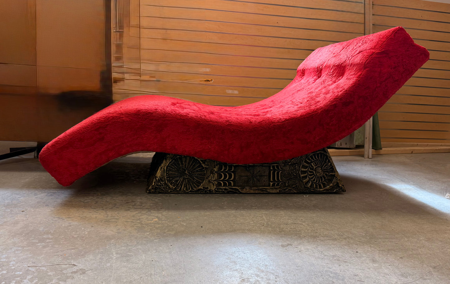 Adrian Pearsall Brutalist Goop Chaise Lounge