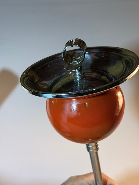 MCM-103 Belmet “Rollodor” Art Deco Smoking Stands, Pair, c. 1930s