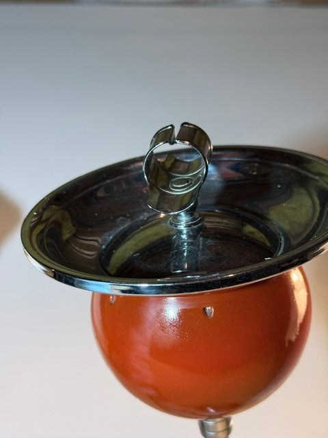 MCM-103 Belmet “Rollodor” Art Deco Smoking Stands, Pair, c. 1930s