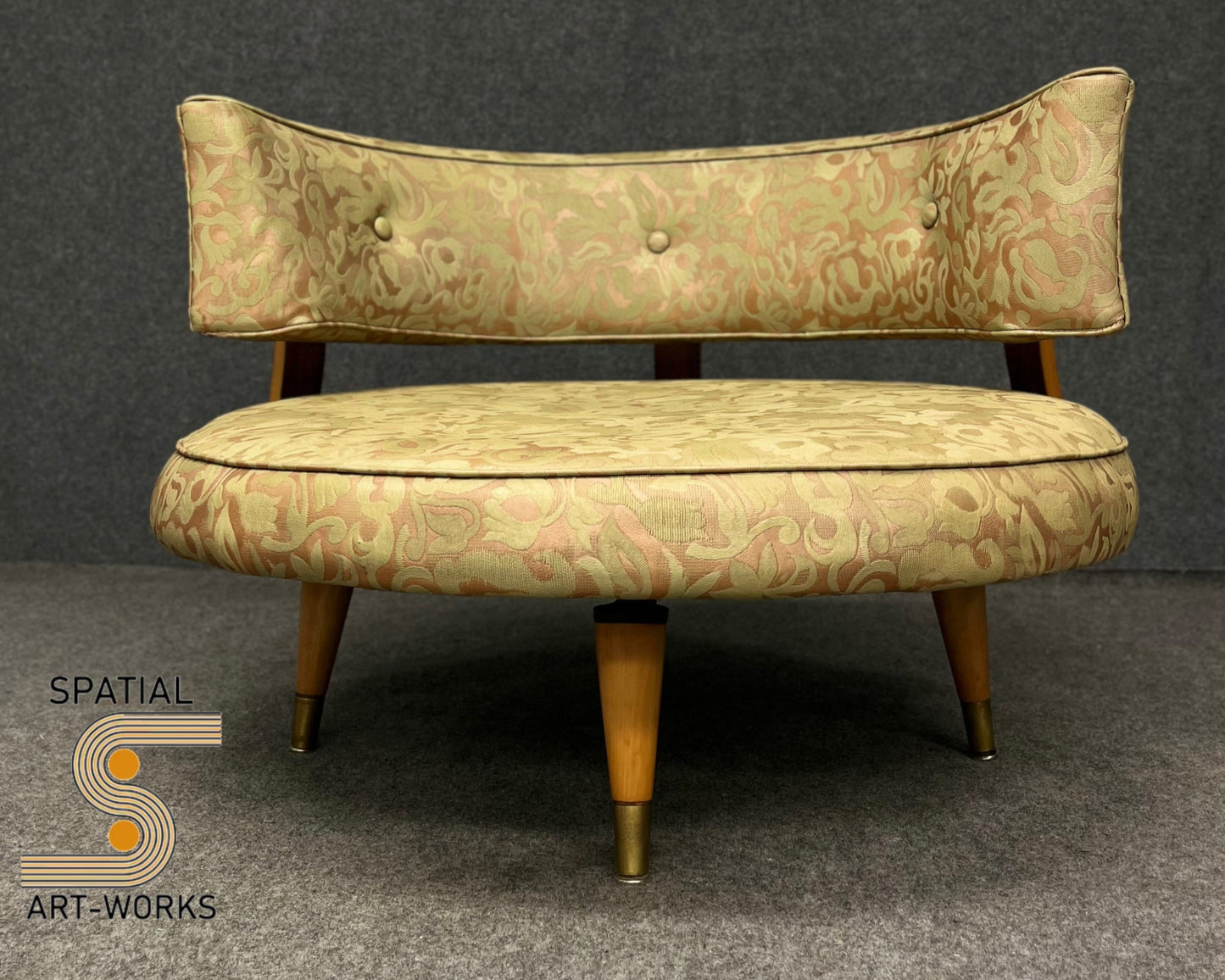 Adrian Pearsall Swivel Lounge Chair