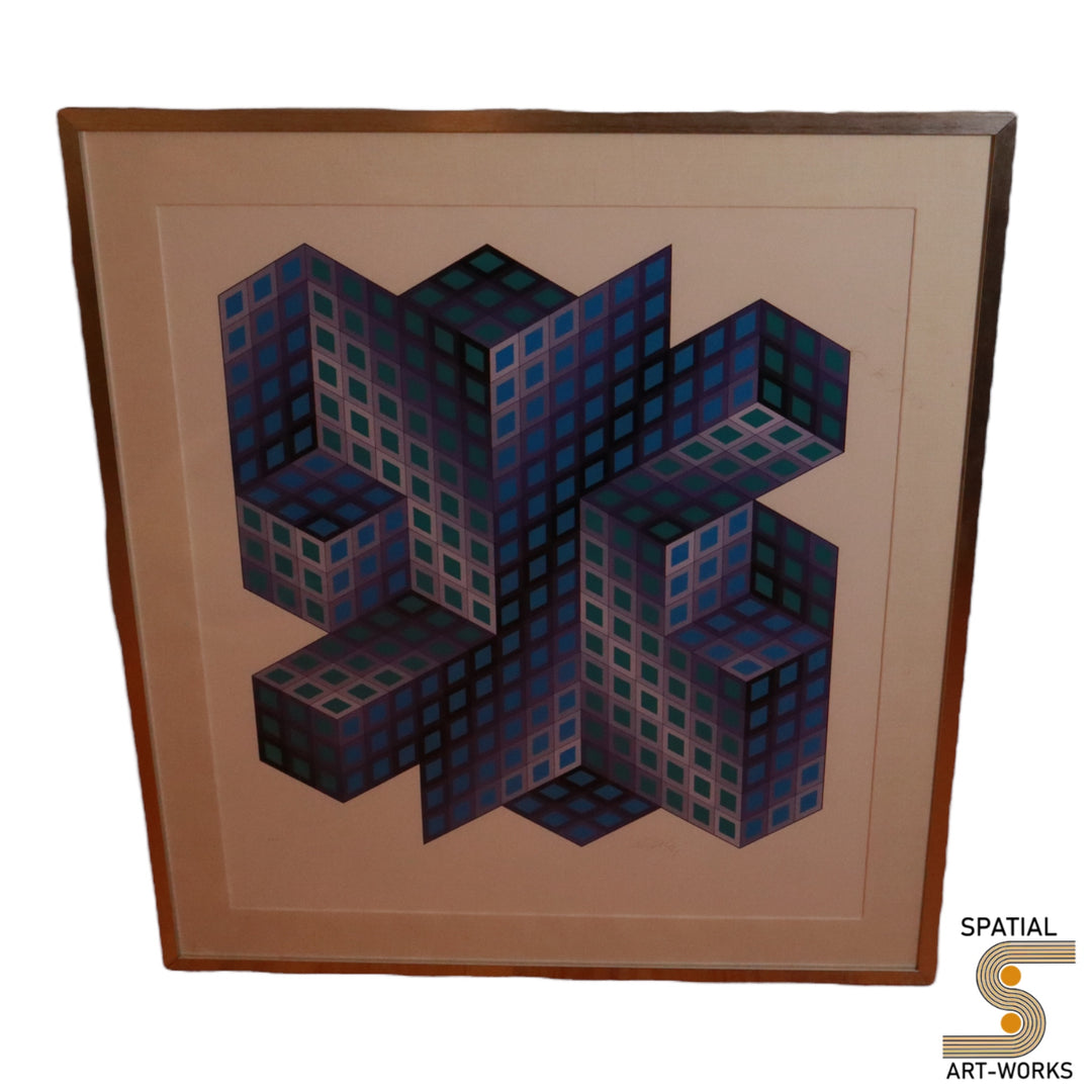 ART-123 Sinvilag, 1988 - Victor Vasarely