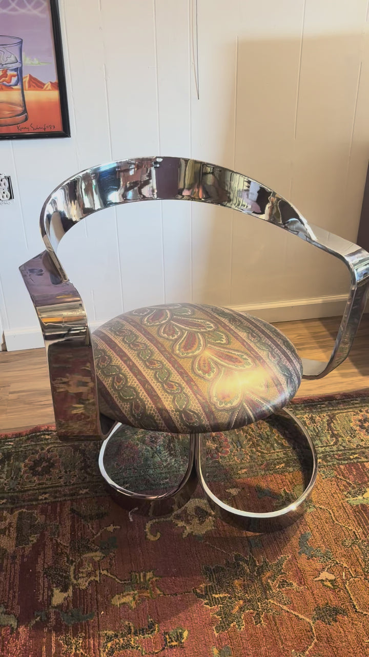FUR-178 Carlos Ojínaga Erill — "Cinta" Arm Chair, Spanish Mid-Century